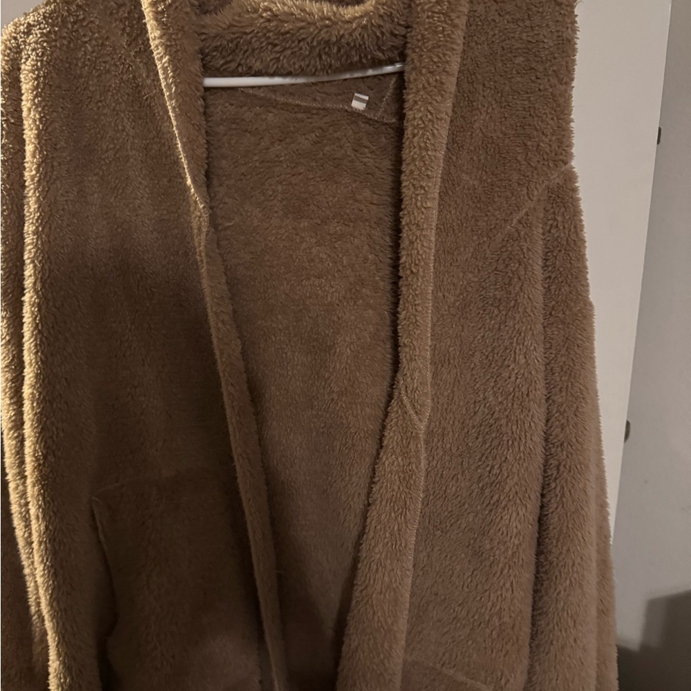 Cozy Tan Sherpa Jacket